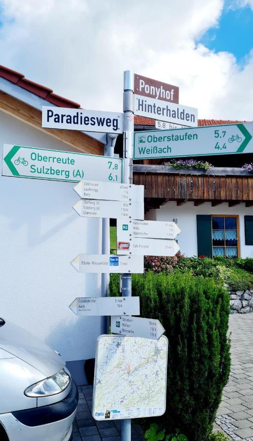 Landhaus Eibelesee Oberstaufen Exteriör bild
